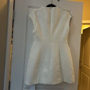 BRAND NEW white mini dress!